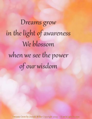 dreams grow poem